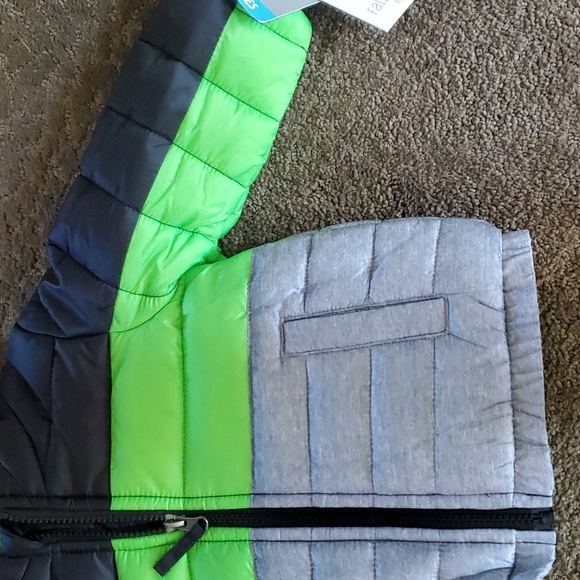 Baby  Boys Falls Creek Puffer Jacket Winter Coat Size 18 months fleece lined NWT - Picture 2 of 4